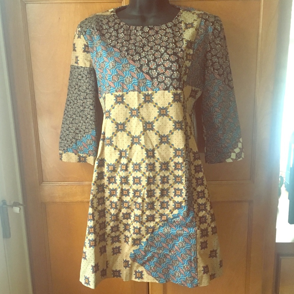 Boho-Print Zara Dress